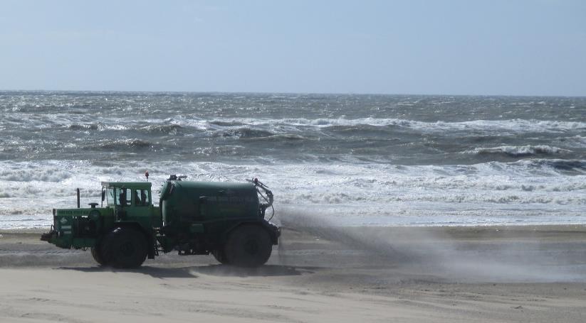 Mogelijke vormen van hinder: stof, zand,