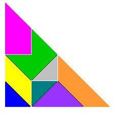 Het kunstwerp hieronder is een driehoek.
