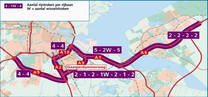 Infrastructuurmaatregelen project SAA In december 2012 is de Hanzelijn tussen Lelystad en Zwolle geopend, waarmee de capaciteit, kwaliteit en flexibiliteit van de spoorverbinding tussen de