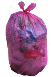 Je kan roze zakken kopen op het recyclagepark, het gemeentehuis en bij verschillende handelaars (zie www.ivarem.be/sint-amands). Je kan de roze zakken aan huis laten ophalen (om de 8 weken).