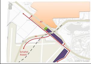 Het bedrijventerrein bestaat uit diverse logistieke en ondersteunende bedrijven, kantoren voor Schiphol. De Schipholweg is direct ontsloten met het centrum van Schiphol en de A9.