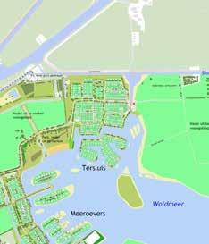 Liggend aan het Woldmeer, het Park en de vaarverbinding, wordt Tersluis een plek waar je kunt wonen met veel ruimte en groen om je heen.