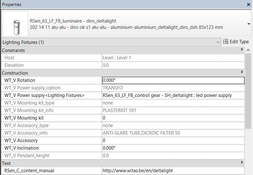 Product Data Elektriciteit