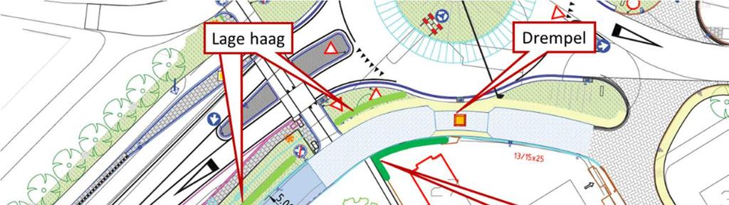 Figuur 3.2: ondersteunende maatregelen 4 Conclusie Het nieuwe MFC in Heerewaarden krijgt een auto-ontsluiting in de vorm van een parallelweg langs de Van Heemstraweg (verlengde Bukestraat).