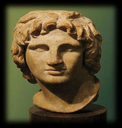 Zijn leerlingen werden overigens ook bekende Griekse personen. Plato, Xenophon en Aristophanes. Alexander de Grote Alexander de Grote was koning van Macedonie en later Griekenland.