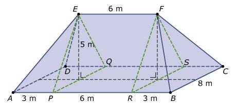 WISKUNDE EERSTE FASE HAVO/VWO > MEETKUNDE > RUIMTEMEETKUNDE Ongeveer 20,38 2 + 3,3 2 20,6 m. 16 a 3 2 + 8 2 = 73 8 2 4 2 = 48 17 a Zie figuur.