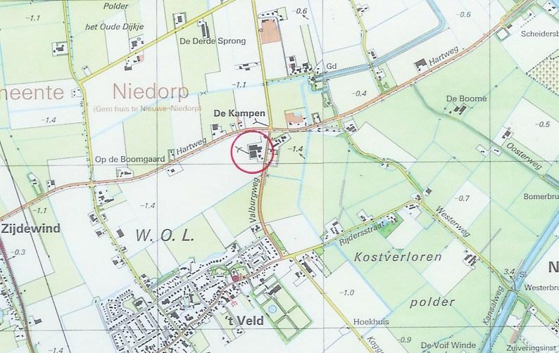 1. Inleiding Het groente- en bloembollenkwekerijbedrijf van de Fa. A. S. de Boer & Zn, gevestigd aan de Valbrugweg 6, 1735 EC in t Veld is een meermansbedrijf dat wordt geleidt door de gebroeders J.