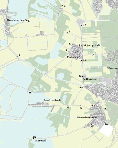 Resultaat verkeerstellingen 2011 Resultaat verkeerstellingen Hoogste intensiteiten per etmaal werkdagen in 2 richtingen 10 punten met hoogste intensiteiten: 1 Molenmeent: 2011 10.