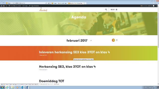 Agenda Via onderstaande link vindt u de agenda