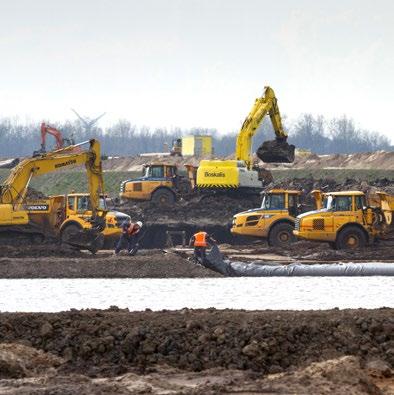 Om ervoor te zorgen dat de regio Kampen-Zwolle in de toekomst waterveilig blijft is het nodig om de IJssel meer ruimte te geven. Daarvoor is inmiddels het zomerbed van de IJssel uitgebaggerd.