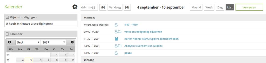 Groepstaak aanmaken niet mogelijk bij type afspraak Het kwam weleens voor dat gebruikers een afspraak aanmaakten als groepstaak.