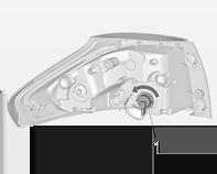 242 Verzorging van de auto Achterlichten (4) in de achterklep 2.