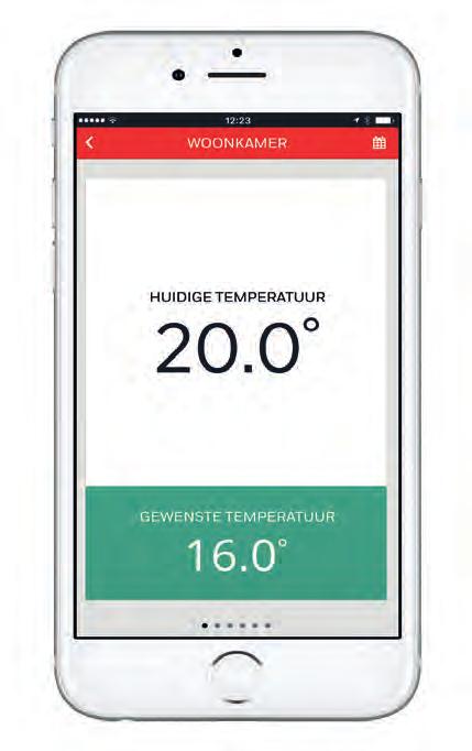 sneltoetsen en systeem modes Bekijk de actuele buitentemperatuur en vijfdaagse weersverwachting Lyric app Met onze Lyric app kun je de Lyric thermostaat waar dan ook bedienen of