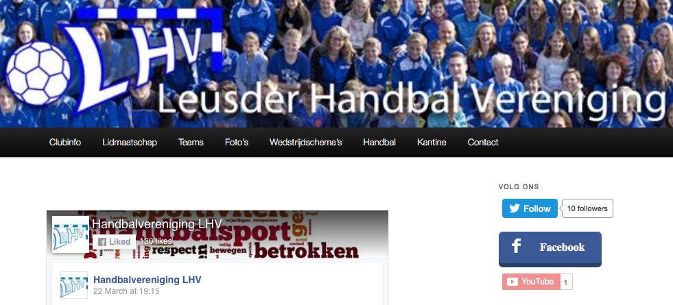 De website van LHV weer helemaal up & running! Dankzij de inspanningen van Jobert Vrijhoef, ziet de website van LHV er weer spik en span uit.