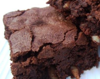 Pecan-brownies 2 eieren (ca. 110 gr) 220 gr.