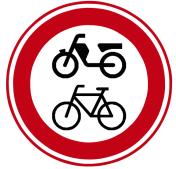 C15 Gesloten voor fietsen, bromfietsen en gehandicaptenvoertuigen wordt niet toegepast langs