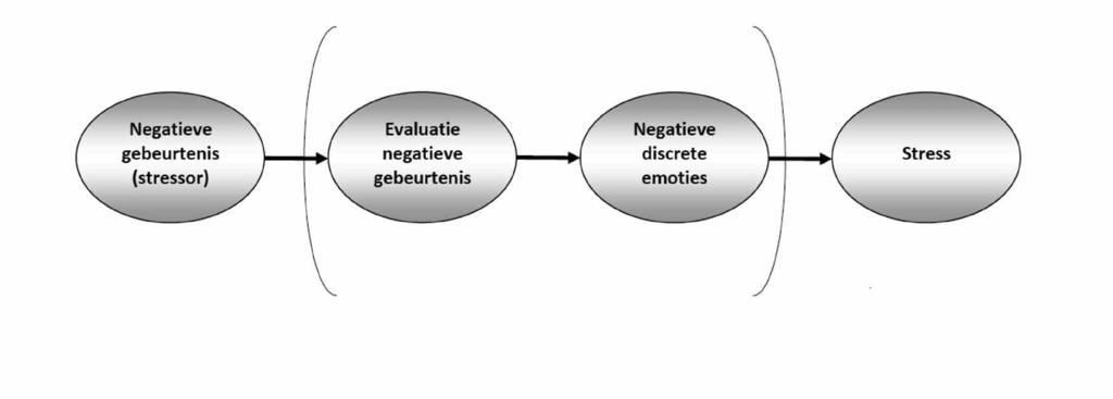 Figuur 1: Conceptueel model transactionele ontwikkeling van stress naar Lazarus (1991, 2006) Noot: Het subjectieve evaluatie ( appraisal ) proces is afgebeeld tussen haken Figuur 2: Conceptueel model