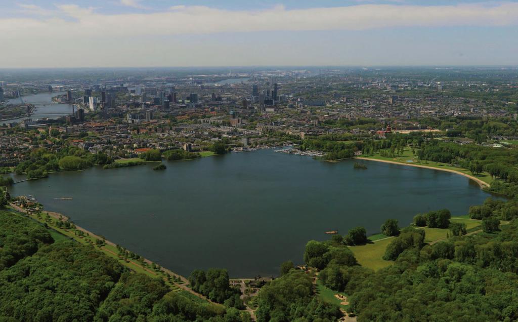 Integraal plan Kralingse Plas Vanaf de brug naar de vistrap kijken Het Kralingse Bos is een uniek stukje natuur midden in Rotterdam.