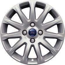 Ford 11-Spaaks Design Wielset met Continental banden DF138 980,- - bij retour