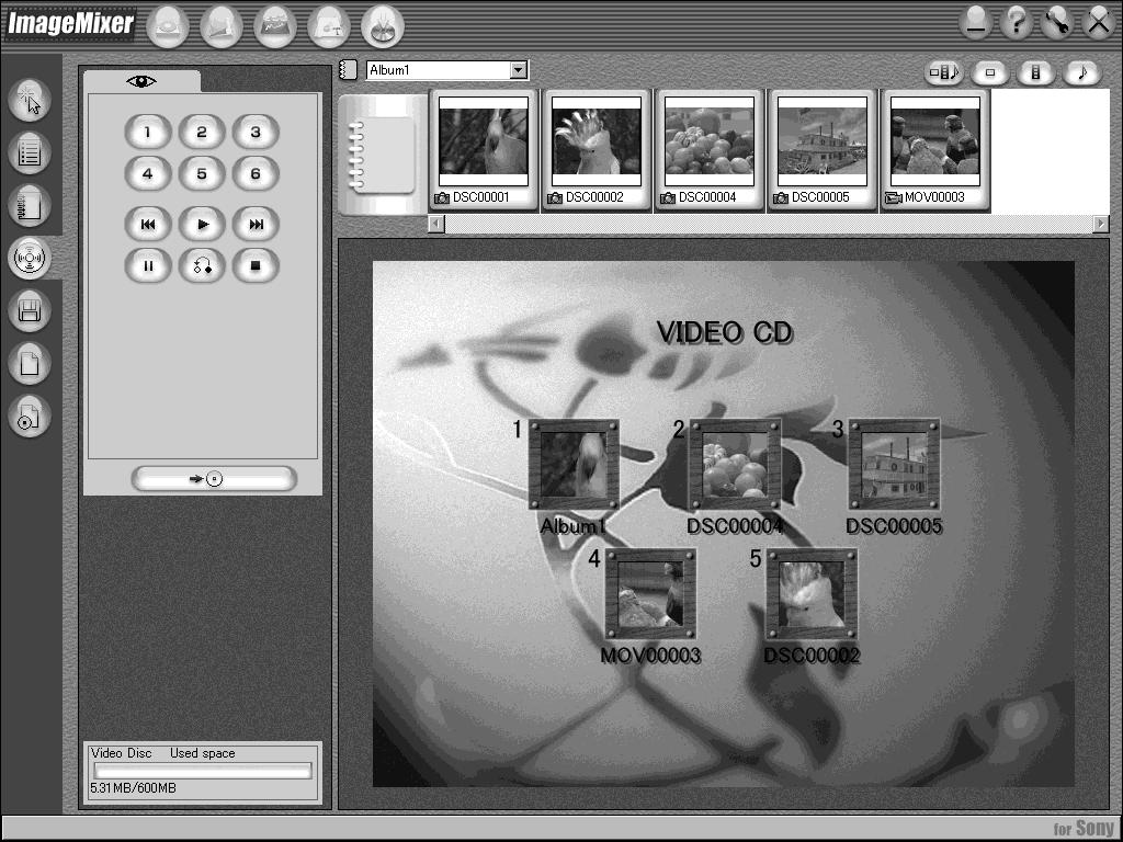 Creazione di un CD Video È possibile creare un CD Video usando il computer.