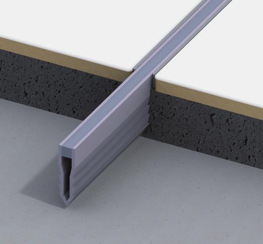 De gebruiker heeft zo de mogelijkheid om het profiel zelf te lakken. Uitzetvoegprofiel Bij grotere betonnen vloeren treden spanningen op die breuken veroorzaken.