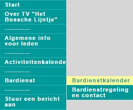 nl - Selecteer Bardienst in de groene