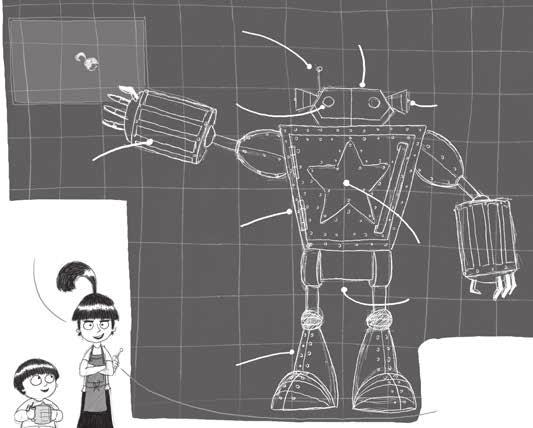 Kopieerblad 1 Ontwerp je eigen robot BROBOT Dat wat een broer moet zijn. Door S. Tinker Uitvinder Inc.