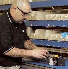 Breadman Parker kan verpakken, markeren en leveren volgens uw behoeften. Deze zogenaamde lean dienst is vergelijkbaar met kanban.