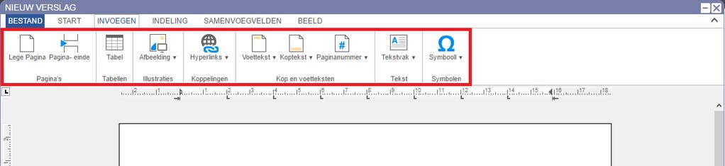 Regel- en alinea-afstand opmaken. Randen opmaken. Tekst tegen linker kantlijn plaatsen. Tekst tegen rechter kantlijn plaatsen. Pop-up voor uitgebreide alinea opmaak oproepen. Tabs opmaken.