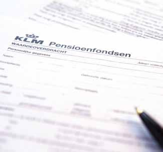 Vervolgens kunt u uw oude pensioen overdragen naar uw nieuwe pensioenfonds. Pieter (27) is dit jaar begonnen in een administratieve functie bij KLM.