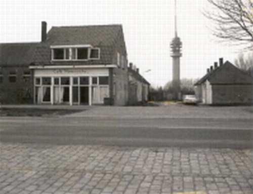 Anno 1970 kunnen we nog (net) een kijkje nemen richting Pieter Jaspersestraat.
