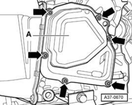 2.9 Draai de bouten los (torx 30) van de afdekkap aan de