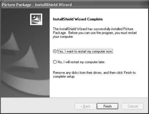 Klik op [Install] op het scherm "Ready to Install the Program" (Klaar om het programma te installeren). De installatie begint.