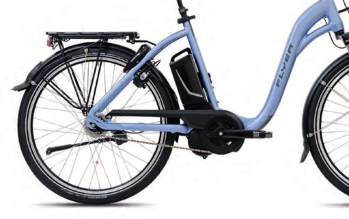 gebruik De C-Serie is de meest comfortabele e-bike