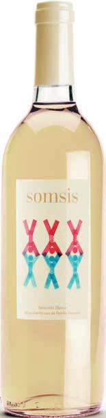 SOEPEL FRUITIG Somsis Spaanse wijn rood of wit fles 750 ml 25% KORTING* bijv.