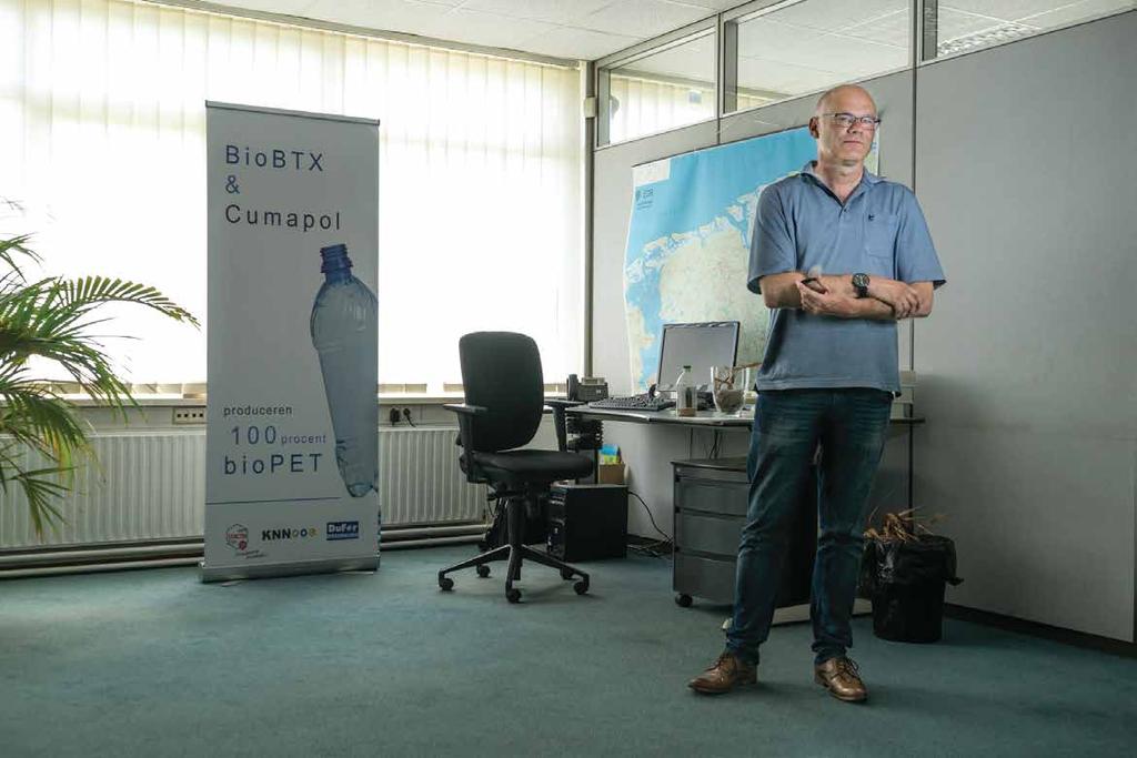 SAMEN MET STAKEHOLDERS PROJECT BIOBTX Project BioBTX: plastic zonder aardolie Acht bedrijven en kennisinstellingen in de regio Emmen hebben hun krachten gebundeld in een kennisontwikkelingsproject.