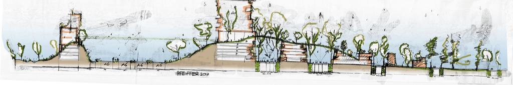 Floriade Stadswijk - landscaping Geluidwerende bebouwing Stadslandbouw (vertical farming) Bedrijven