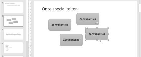 vorm wordt over de eerste vorm