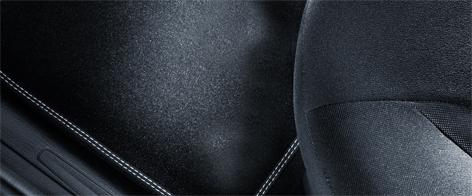premium velours achter, zwart Set van 2, met zwarte nubuk afgewerkt en rode dubbele stiksels vanaf 09/2013 1 838 173 66,00 Vloermatten, premium velours achter, zwart Set van 2, met Individual-logo 1