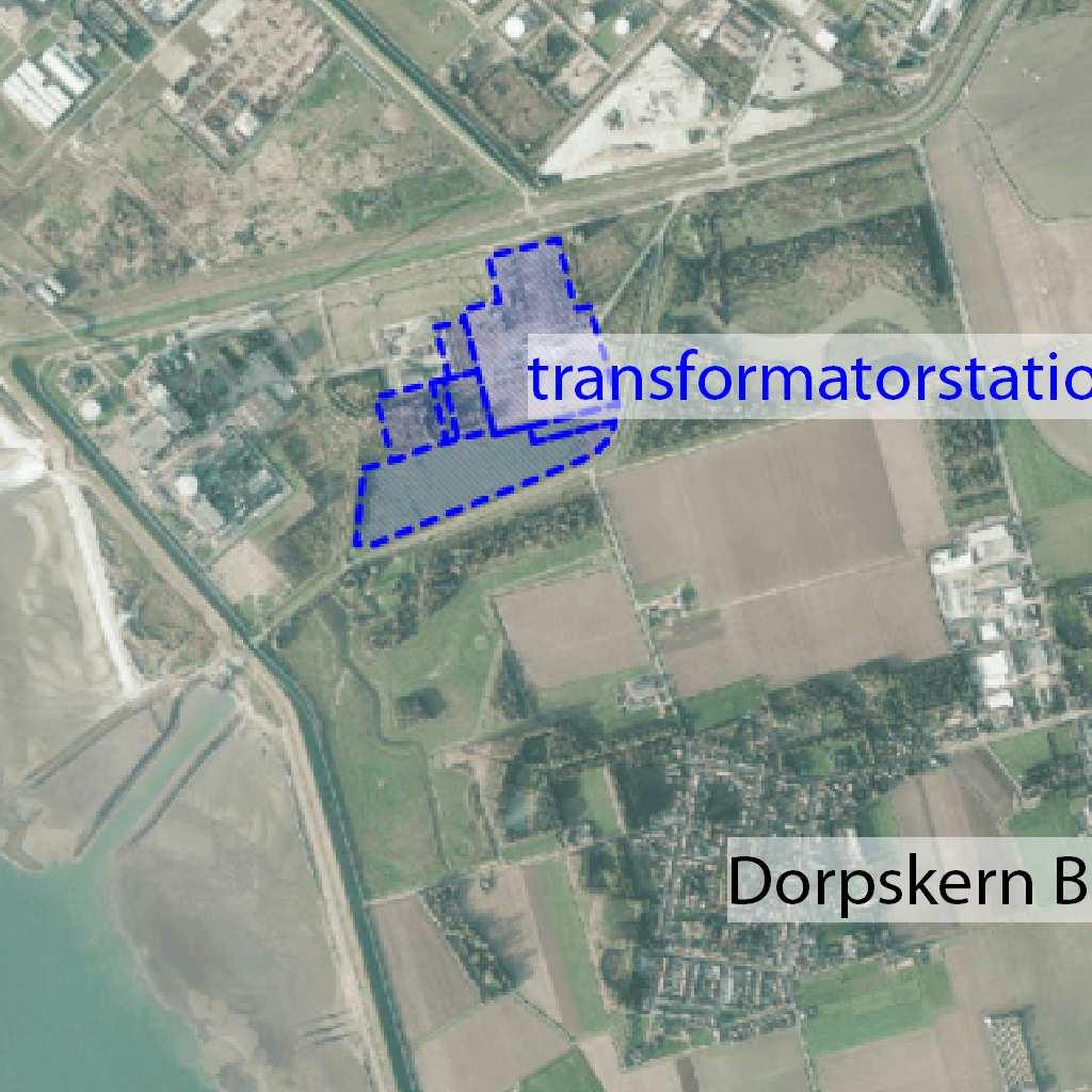 Het dorp is binnen de geluidzone van het