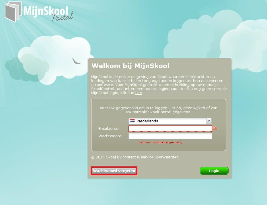 14 4. MijnSkool portal wordt geopend 2.3.