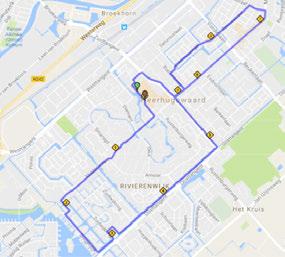5 KM STARTINFORMATIE De 5 km start op het Stadsplein om 21:15 uur.
