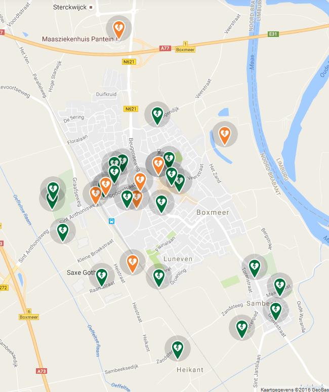 Landelijk geregistreerde AED s Het Radboudumc heeft zich in 2009 als doel gesteld om op onafhankelijke wijze alle automatische externe defibrillators (AED s) in Nederland in kaart te brengen.