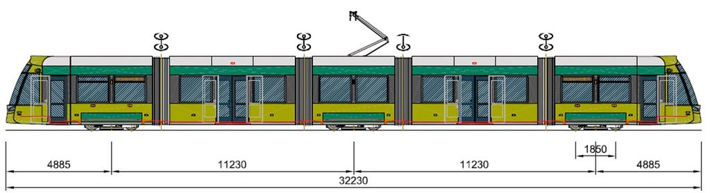 Terugblik op presentatie augustus 2016 (2) In de trammarkt zijn 4 hoofdtypen stadstrams leverbaar Tram met vijf wagenbakken en drie draaistellen meest gangbaar