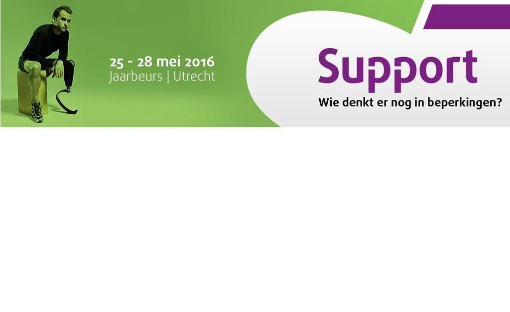 Beursinformatie Wat is Support 2016? Support is een evenement dat je niet mag missen.