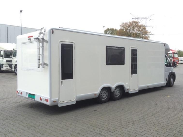 X-Low chassis voor campers en mobiele kantoren Het chassis wordt veel gebruikt bij de opbouw van campers en mobiele kantoren.