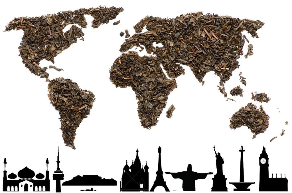 Steden theeën Onze wereldse melanges zijn allemaal gebaseerd op wereldsteden.