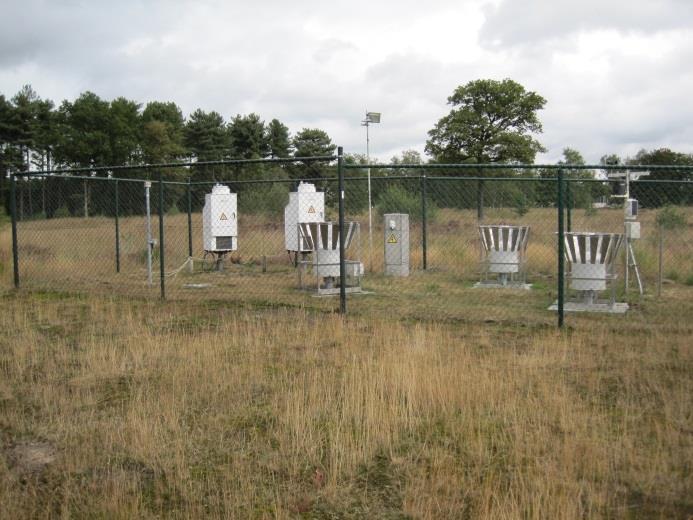 4 KAPELLEN De meetplaats bevindt zich in het Klein Schietveld, een heide- en vennengebied.