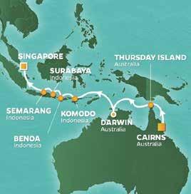 2019 Komodo, Indonesië 08:00 14:00 17 maa 2019 Benoa, (Bali), Indonesië 08:00 20:00 18 maa 2019 Surabaya, Indonesië 12:00 19:00 Hut Categorie Prijs pp / dubbel Prijs pp / single 19 maa 2019 Semarang