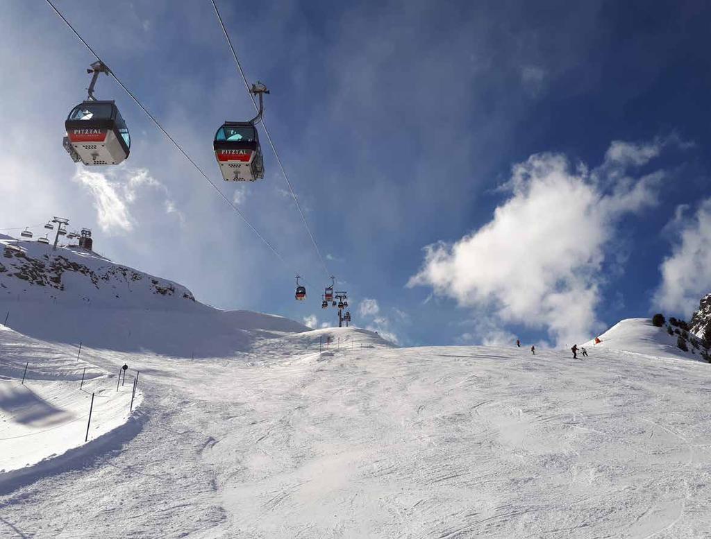 Tieflehn in het Oostenrijkse Pitztal ligt op een hoogte van 1.662 m, St. Leonhard zelf ligt op 1.366 m en skiën kan je er tot op 3.440 m.